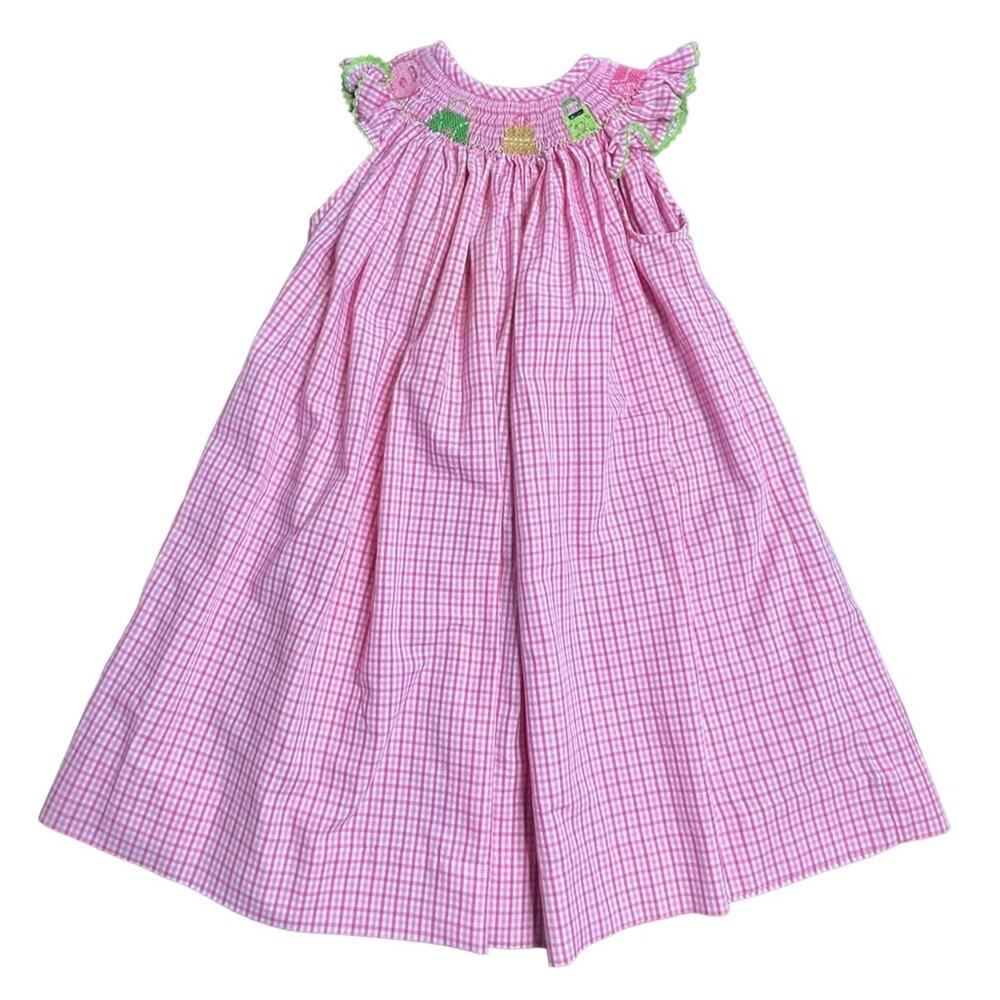 Silly Goose Hand Smocked Dress Size 2